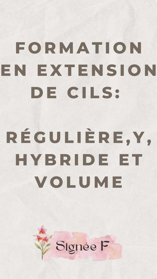 Formation complète en extension de cils